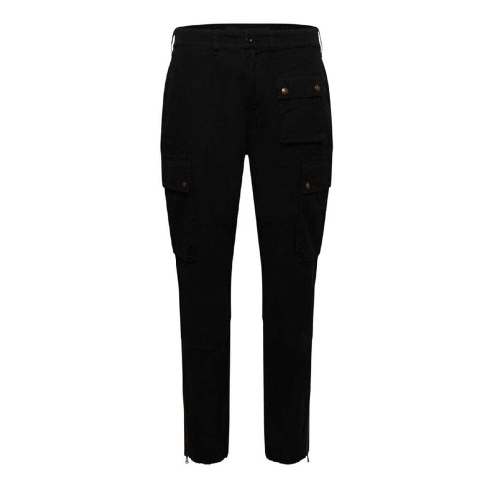 Belstaff Mens Trialmaster Cargo Pants / Black
